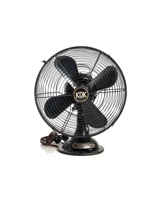 KDK アンティーク 扇風機 黒 KH14 写真1