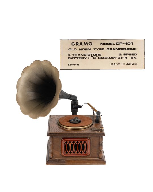 GRAMO CP-101 蓄音機型レコードプレーヤー 写真1
