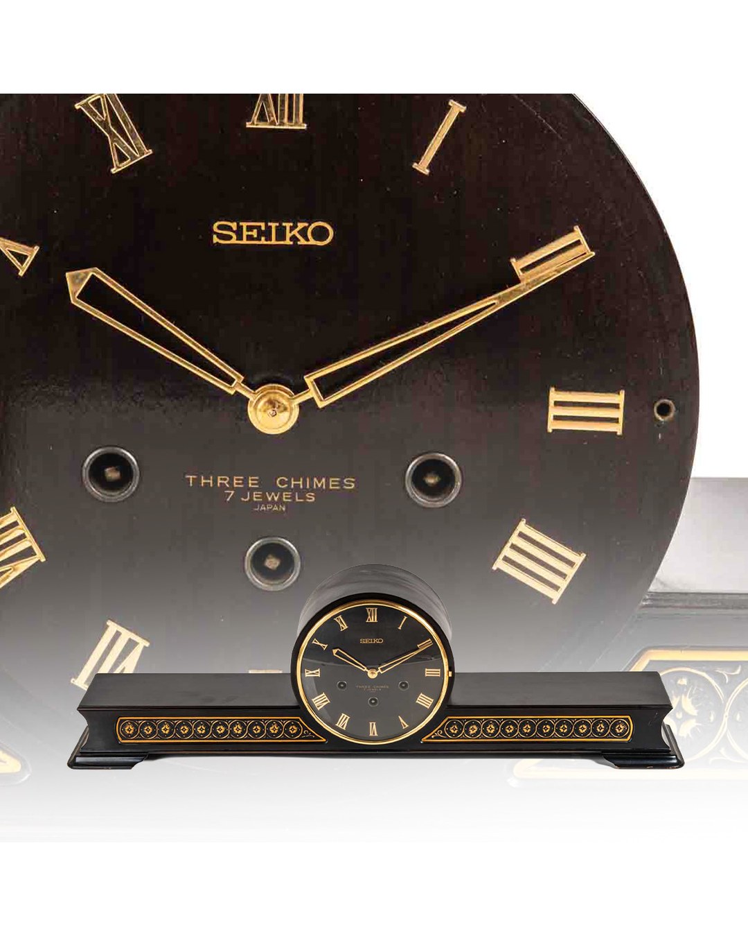 SEIKO 置時計 スリーチャイム 写真1