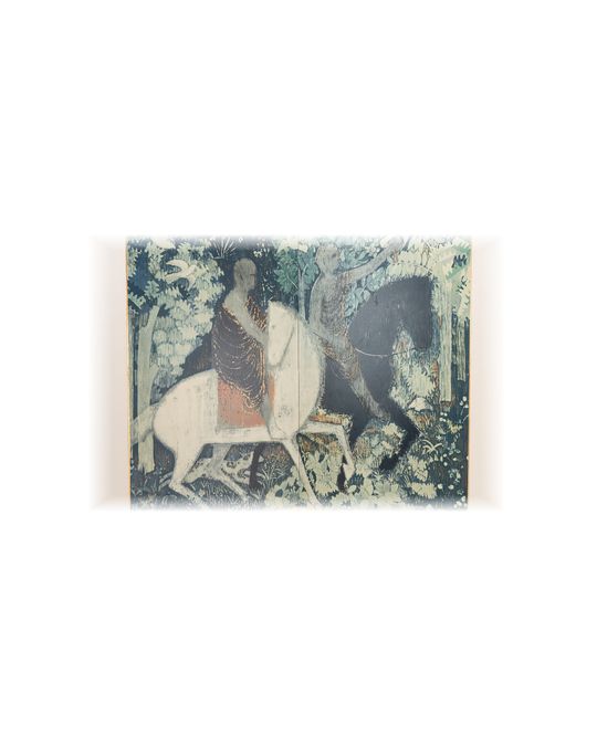 平山郁夫「仏教伝来」二曲屏風 限定250部 写真7